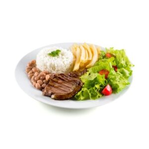 Sirloin con ensalada